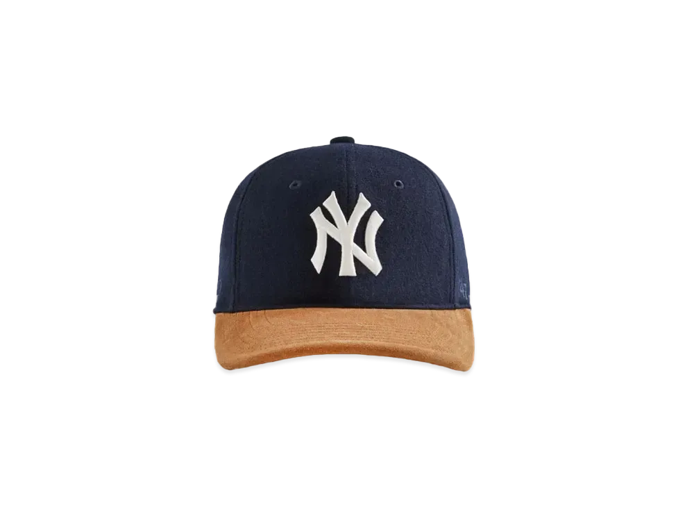 Kith & '47 for New York Yankees Unstructured Wool Fitted With Suede Brim "Nocturnal"