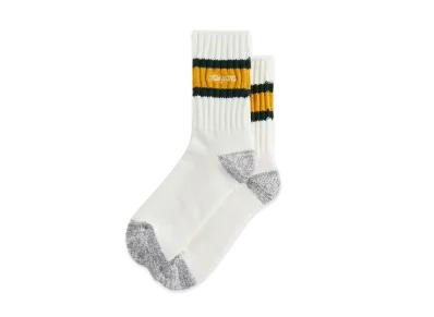 Kith Chunky Rib Striped Crew Socks "Stadium"