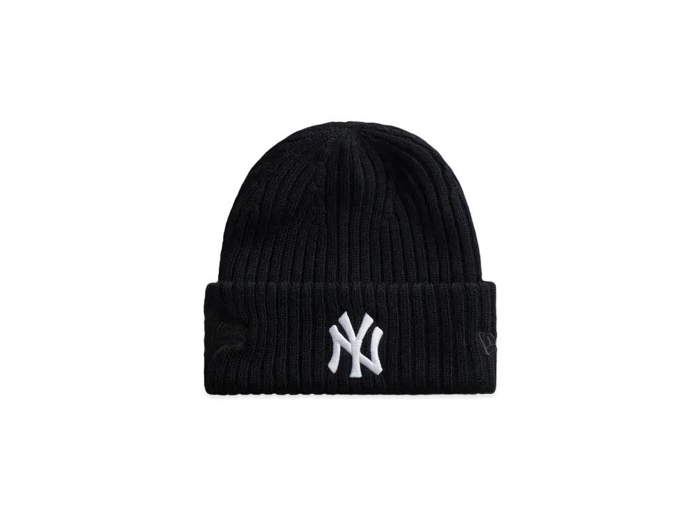 Kith x New Era x New York Yankees Knit Beanie "Black"
