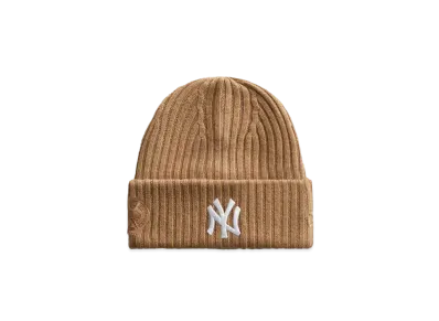 Kith x New Era x New York Yankees Knit Beanie "Chestnut"