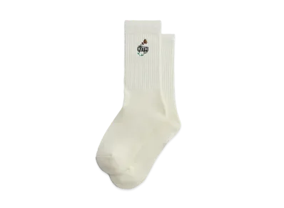 Kith Butterfly Classic Logo Socks "White"