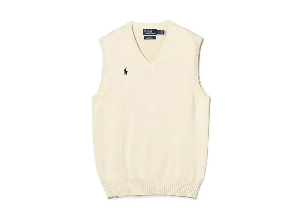 BEAMS x POLO RALPH LAUREN Vest "Natural"