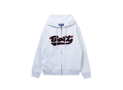 BoTT Script Logo Zip Hoodie "Ash"