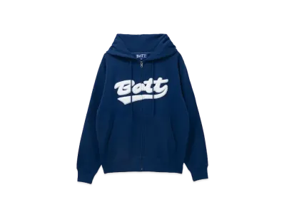 BoTT Script Logo Zip Hoodie "Navy"