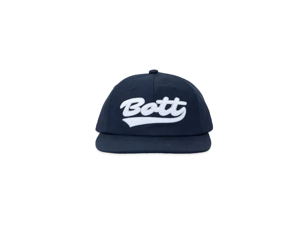 BoTT Script Logo 5 Panel Cap "Navy"
