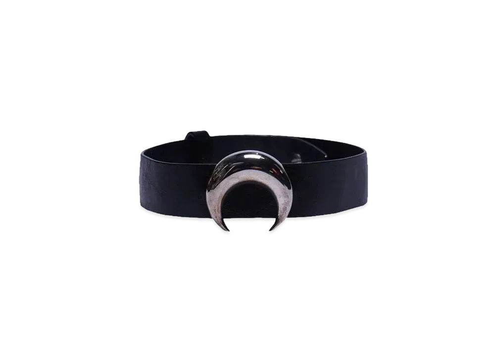 Marine Serre REGENERATED TIN MOON CHOKER "BLACK"
