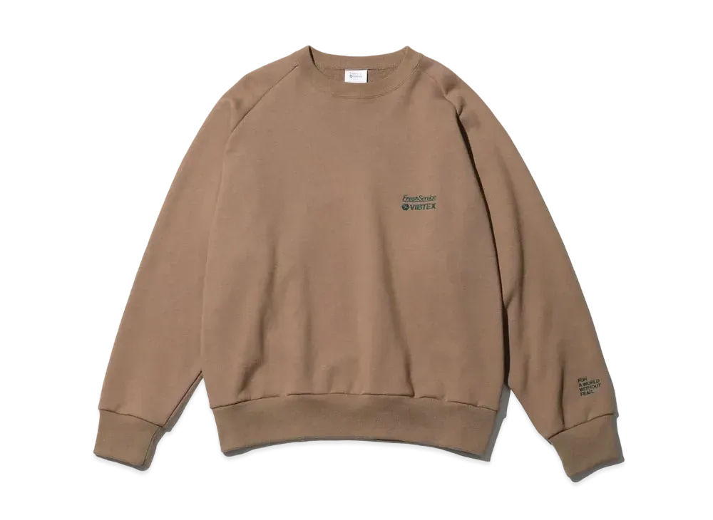 FreshService VIBTEX for Freshservice Sweat Crew Neck Pullover "Beige"
