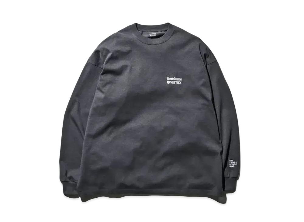 FreshService VIBTEX for Freshservice L/S Crew Neck Tee "Gray"