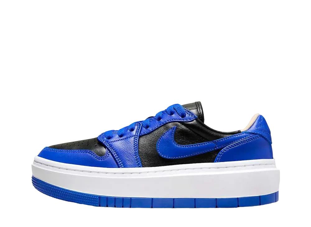 ナイキ ウィメンズ エアジョーダン1 ロー エレベート "ブラック/ホワイト/ハイパーロイヤル"