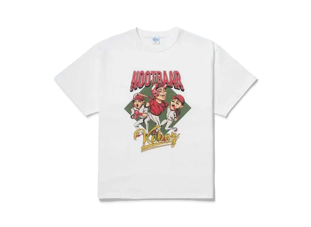 KEBOZ x NOOTBAAR 03 S/S Tee "White"
