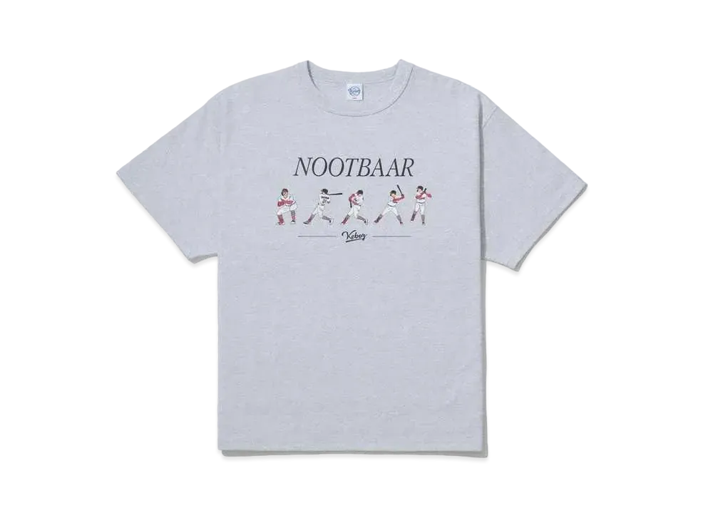 KEBOZ x NOOTBAAR 01 S/S Tee "Heather Gray"