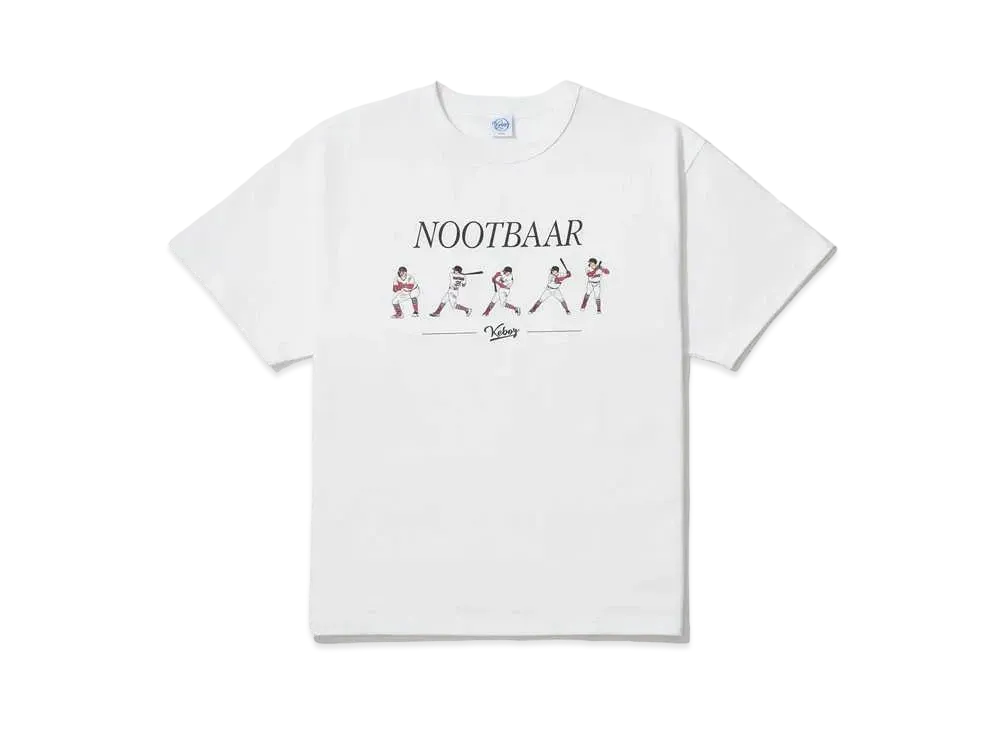 KEBOZ x NOOTBAAR 01 S/S Tee "White"