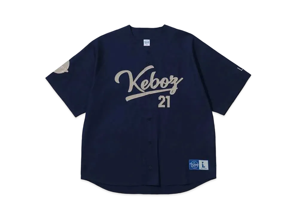 KEBOZ x NOOTBAAR Baseball Shirt "Navy"