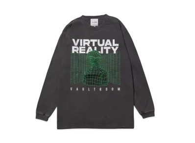 VAULTROOM Virtual Reality L/S Tee "Charcoal"
