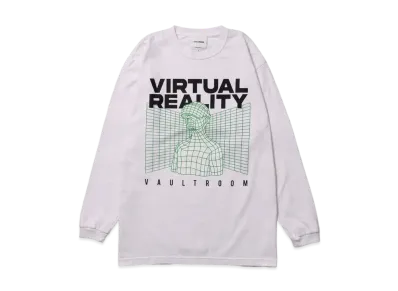 VAULTROOM Virtual Reality L/S Tee "Off White"