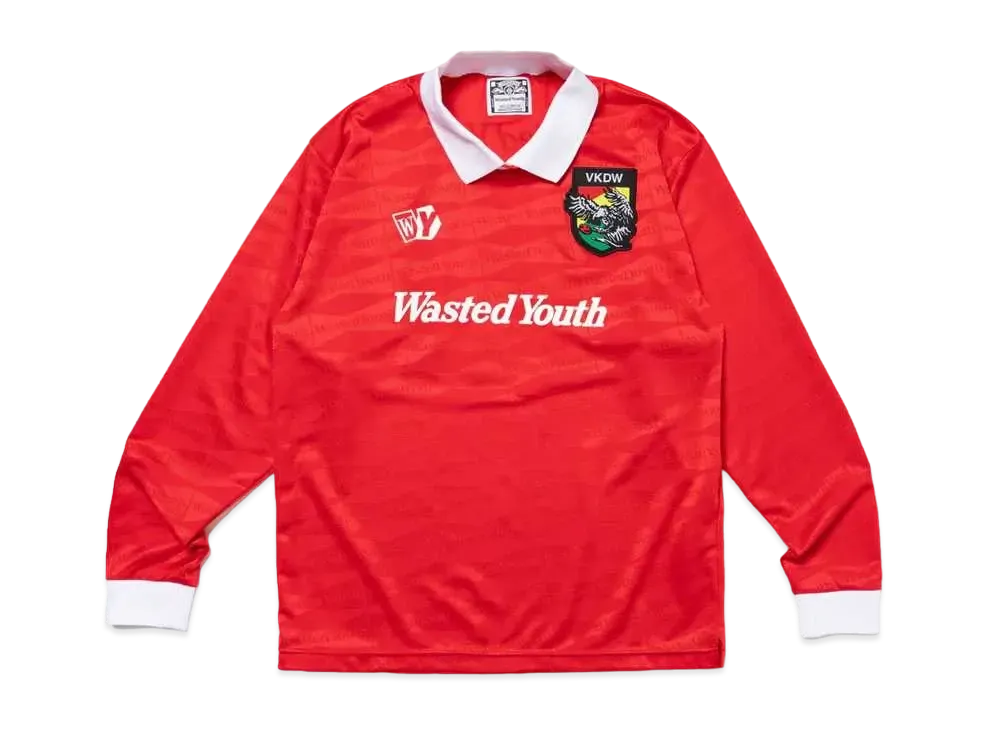 Wasted Youth Soccer Shirt "Red"