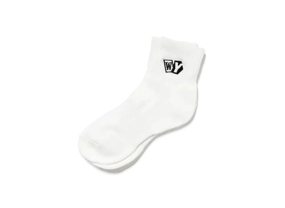 Wasted Youth Short Pile Socks "White" / VERDY