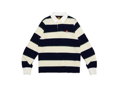 HUMAN MADE Rugby Knit Sweater "Navy"