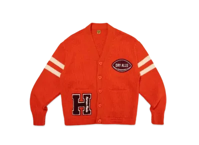 HUMAN MADE Low Gauge Knit Cardigan "Orange"