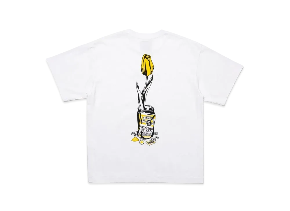 Wasted Youth T-Shirt #3 OTSUMO PLAZA EXCLUSIVE ITEM "White/Yellow" / VERDY