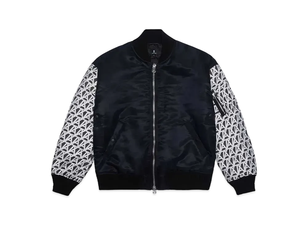 ANREALAGE PHOTOCHROMIC AZ LOGO SLEEVE MA-1 "BLACK"