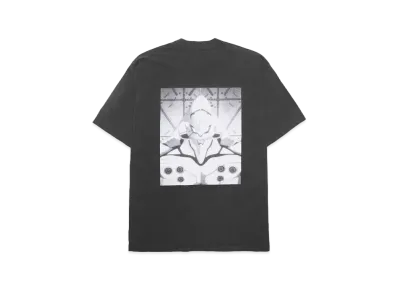 EVANGELION x F.M.C.D. VINTAGE WASH SS TSHIRT 002 "BLACK"