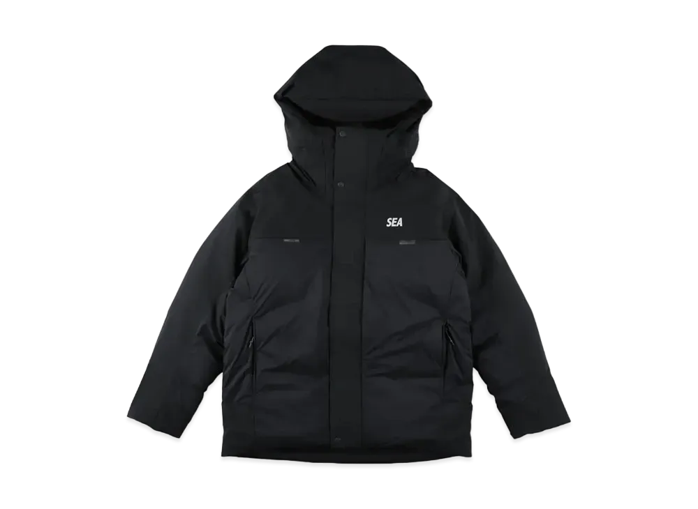 ウィンダンシー x AFD スノーフィールド バルキーダウン ジャケット "ブラック"