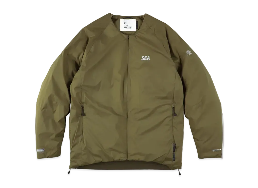 WIND AND SEA x AFD Lounge Down Blouson "Olive"
