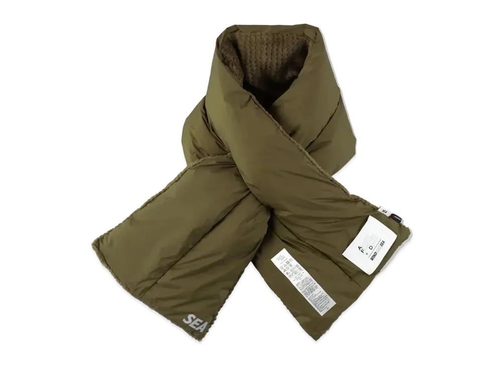 WIND AND SEA x AFD Down Muff "Olive"