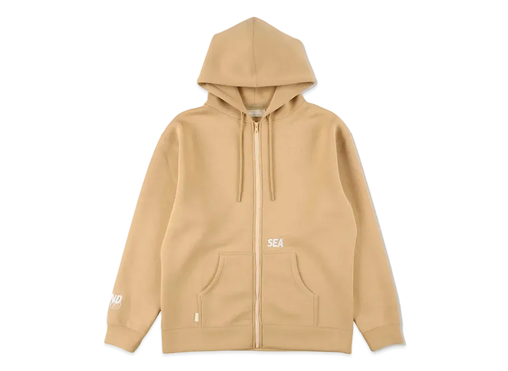 WIND AND SEA WDS-ES Cardboard Zip Up Hoodie "Sand"
