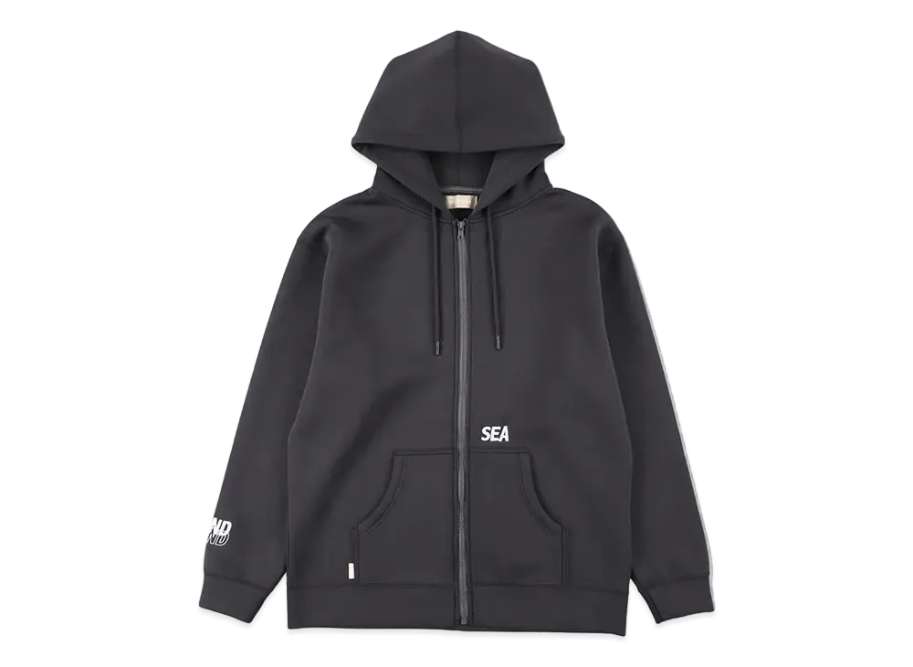 WIND AND SEA WDS-ES Cardboard Zip Up Hoodie "Charcoal"