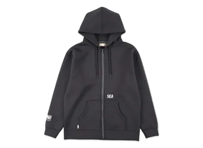WIND AND SEA WDS-ES Cardboard Zip Up Hoodie "Charcoal"