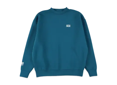 WIND AND SEA WDS-ES Cardboard Crew Neck "Sea Blue"