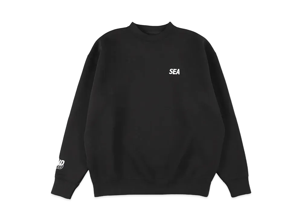 WIND AND SEA WDS-ES Cardboard Crew Neck "Black"