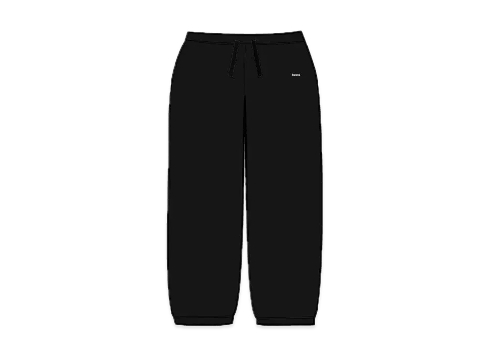 Supreme Small Box Drawcord Sweatpant "Black"