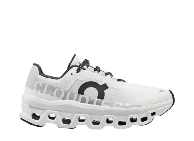 On Women's Cloudmonster "Undyed White/White"