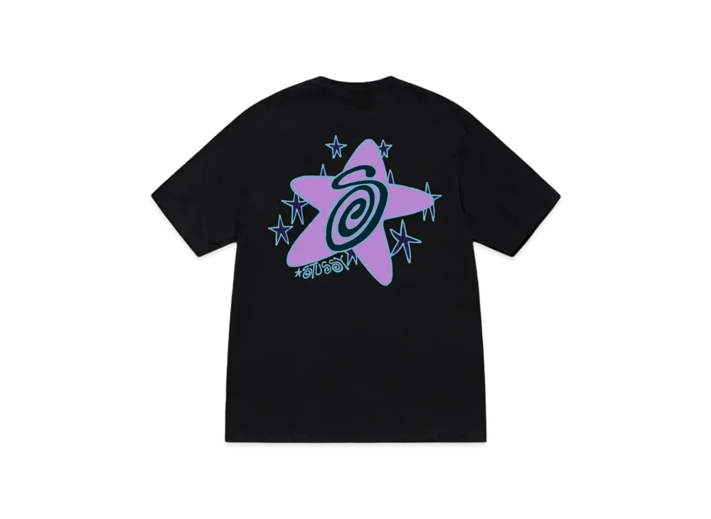 Stussy Galaxy Tee "Black"