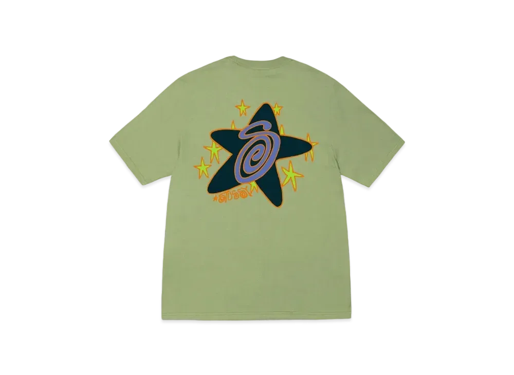 Stussy Galaxy Tee "Moss"