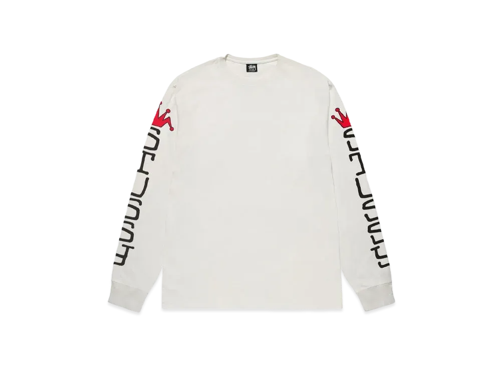 Stussy Jumbo LS Tee Pigment Dyed "Natural"