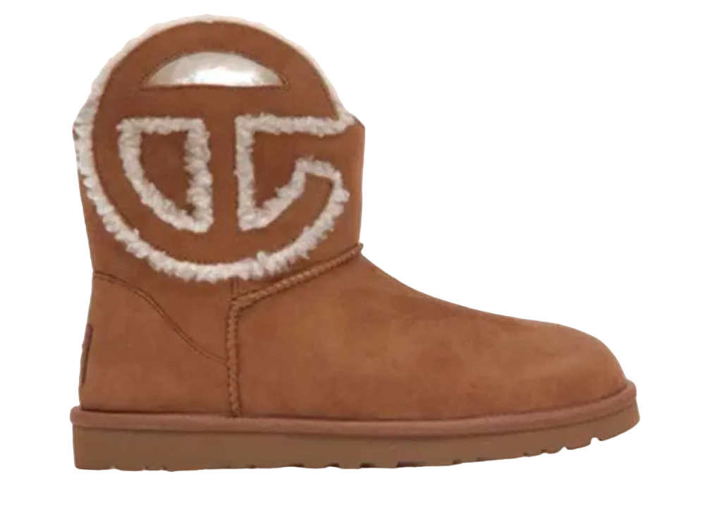 テルファー × アグ ロゴ ミニ "チェスナット"