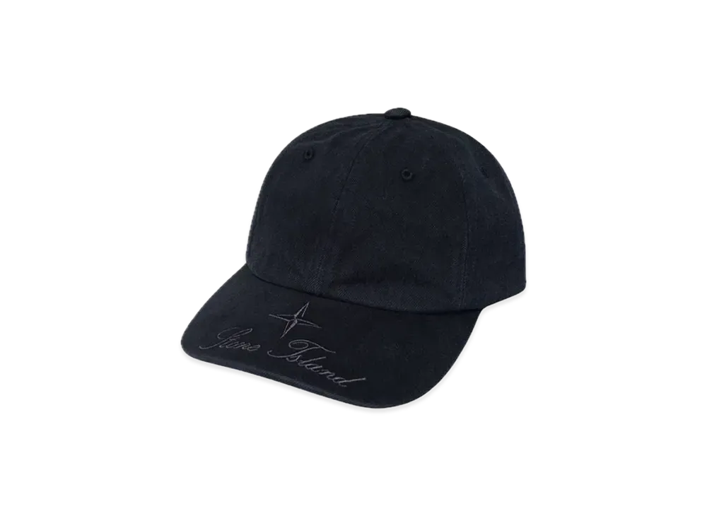 Supreme / Stone Island Denim 6-Panel "Black"