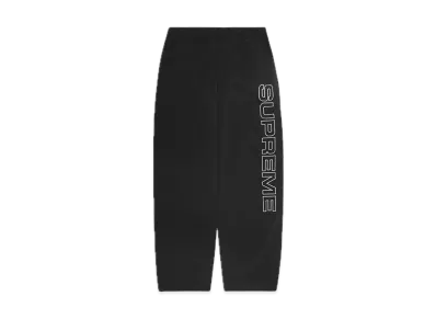 Supreme Spellout Embroidered Track Pant "Black"