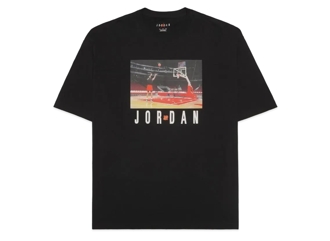 UNDEFEATED x JORDAN S/S Tee 2 "Black"