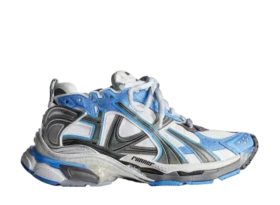 BALENCIAGA Runner Sneaker "Blue/White/Grey"