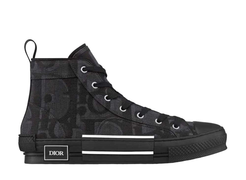 Dior B23 High Top Sneaker "Black"