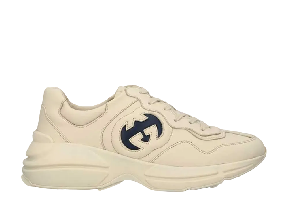 グッチ ライトン インターロッキングG スニーカー "アイボリー"