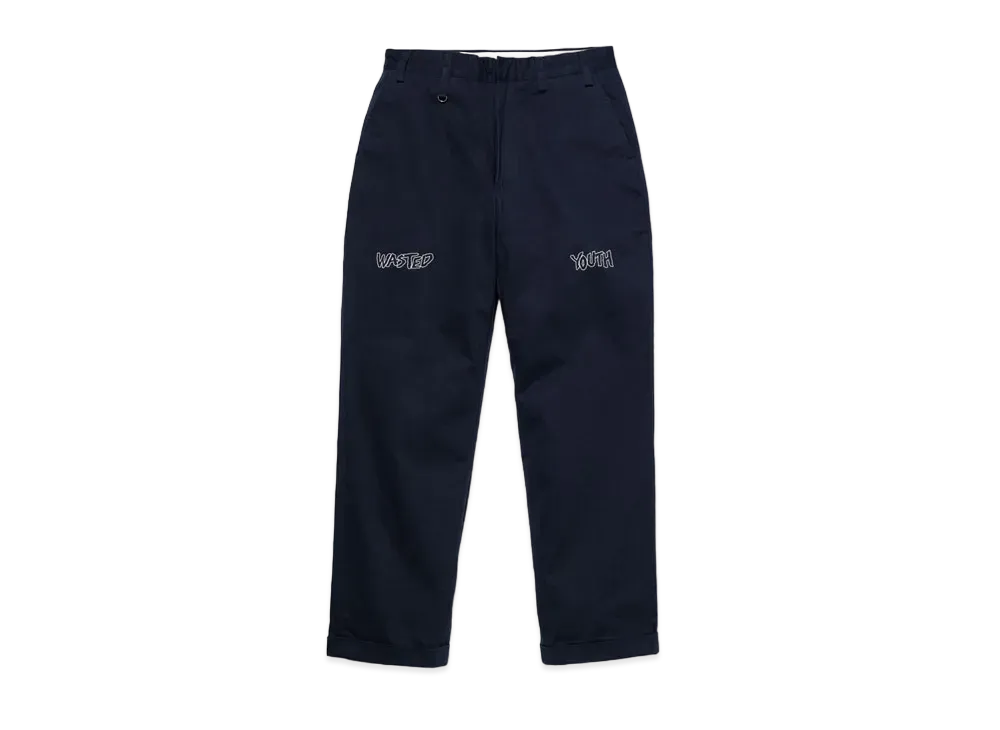 Wasted Youth Chino Pants "Navy" / VERDY