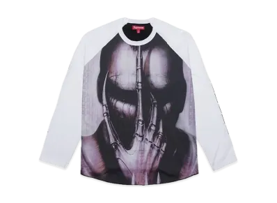Supreme H.R. Giger Raglan L/S Top "White"