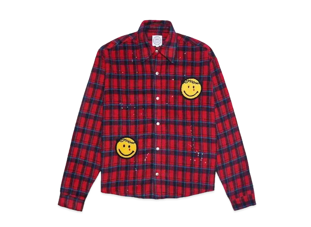 SOMEIT K.O.K Vintage Shirts Jacket "RED"