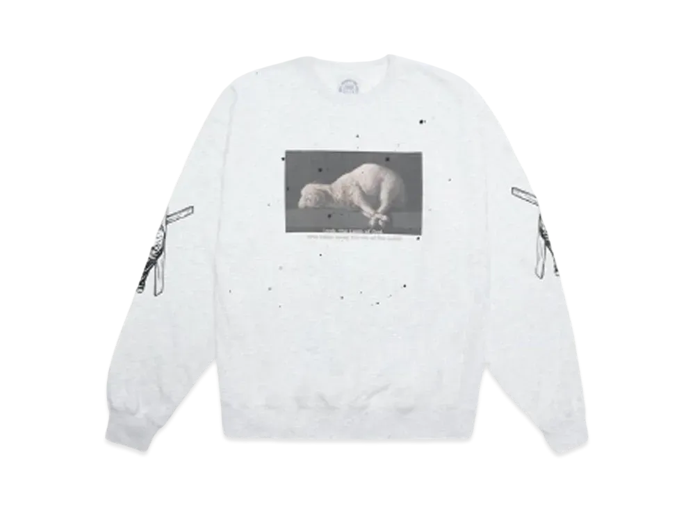 SOMEIT SACRIFICE Vintage Sweat Shirts "OAT MEAL"